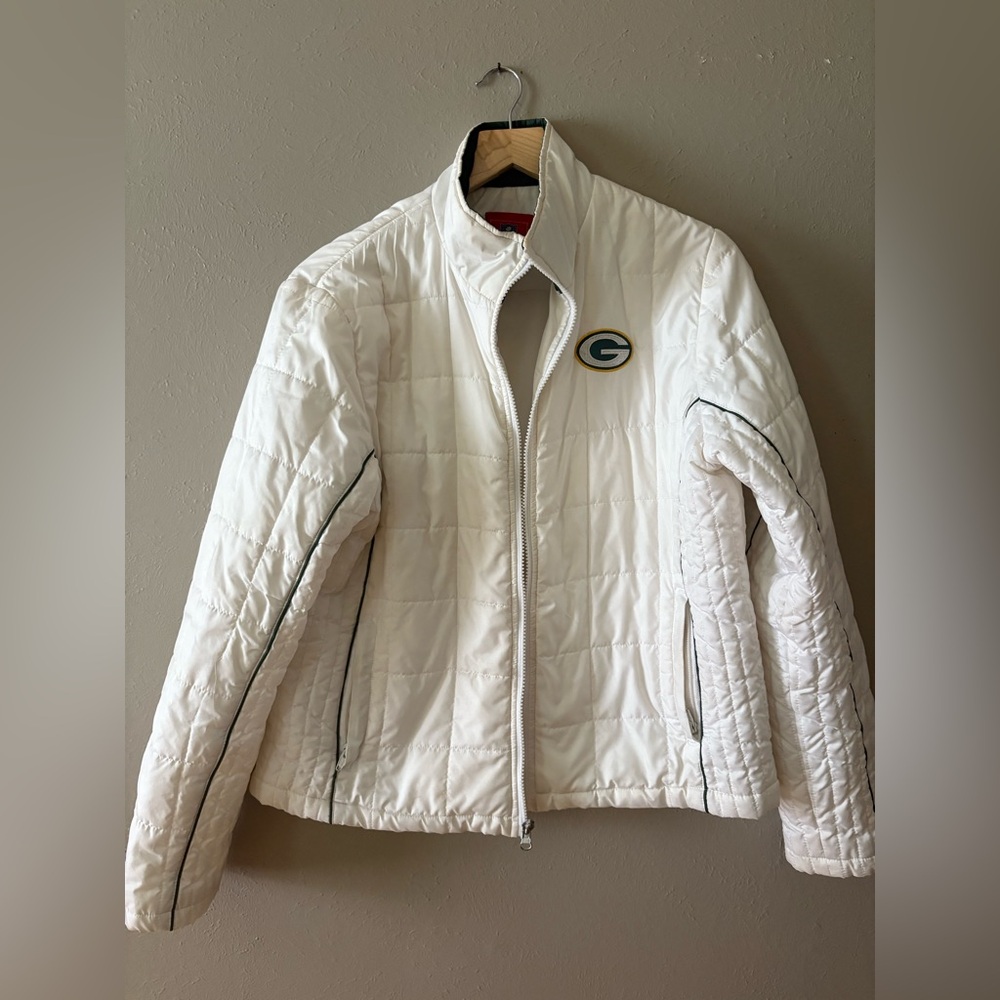 Vintage Green Bay Packers winter coat